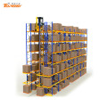 heavy duty warehouse storage goods steel van rack